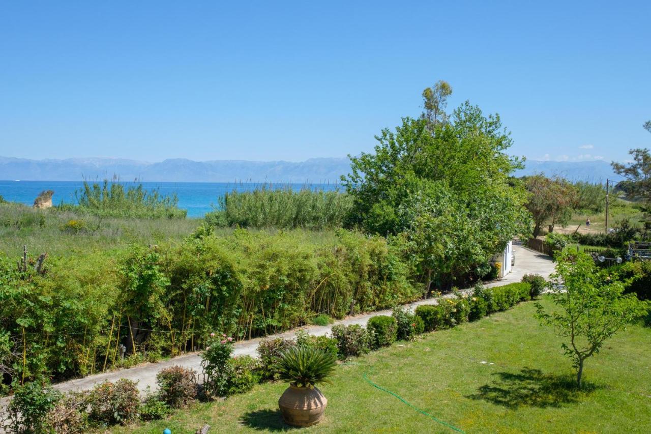 Villa Spyridoula Studios On The Beach Sidari  Luaran gambar